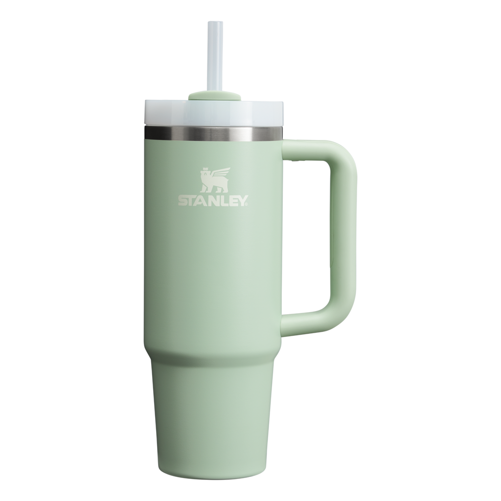 Splash-Resistant FlowState The Quencher H2.0 Flowstate Tumbler D051L - Double-Wall Vacuum Insulated Travel Tumbler with Straw Detail