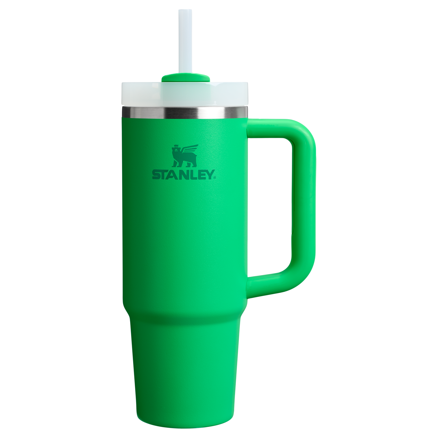 Double-Wall Vacuum The Quencher H2.0 Flowstate Tumbler | Stanley Create D331C - FlowState 3-Position Lid Insulated Travel Mug - Meadow