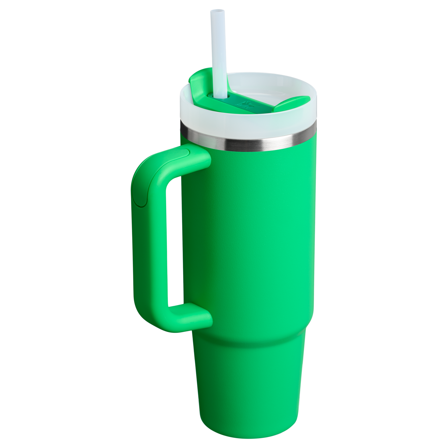 Double-Wall Vacuum The Quencher H2.0 Flowstate Tumbler | Stanley Create D331C - FlowState 3-Position Lid Insulated Travel Mug Detail