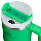 Splash-Resistant FlowState The Quencher H2.0 Flowstate Tumbler D051L - Double-Wall Vacuum Insulated Travel Tumbler with Straw Detail