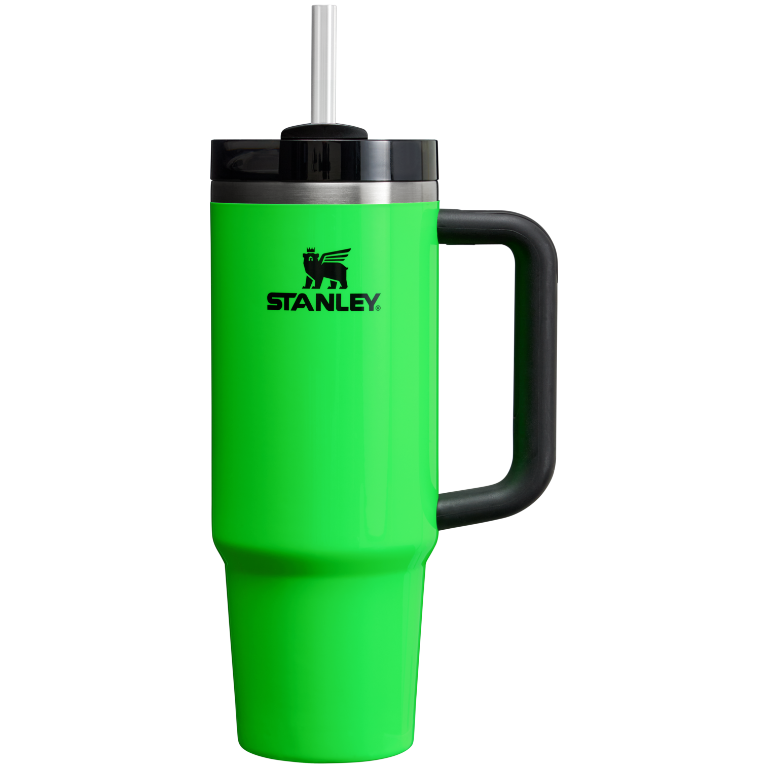 Splash-Resistant FlowState The Quencher H2.0 Flowstate Tumbler D051L - Double-Wall Vacuum Insulated Travel Tumbler with Straw Detail