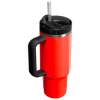 Splash-Resistant FlowState The Quencher H2.0 Flowstate Tumbler D051L - Double-Wall Vacuum Insulated Travel Tumbler with Straw Detail