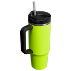 Splash-Resistant FlowState The Quencher H2.0 Flowstate Tumbler D051L - Double-Wall Vacuum Insulated Travel Tumbler with Straw Detail