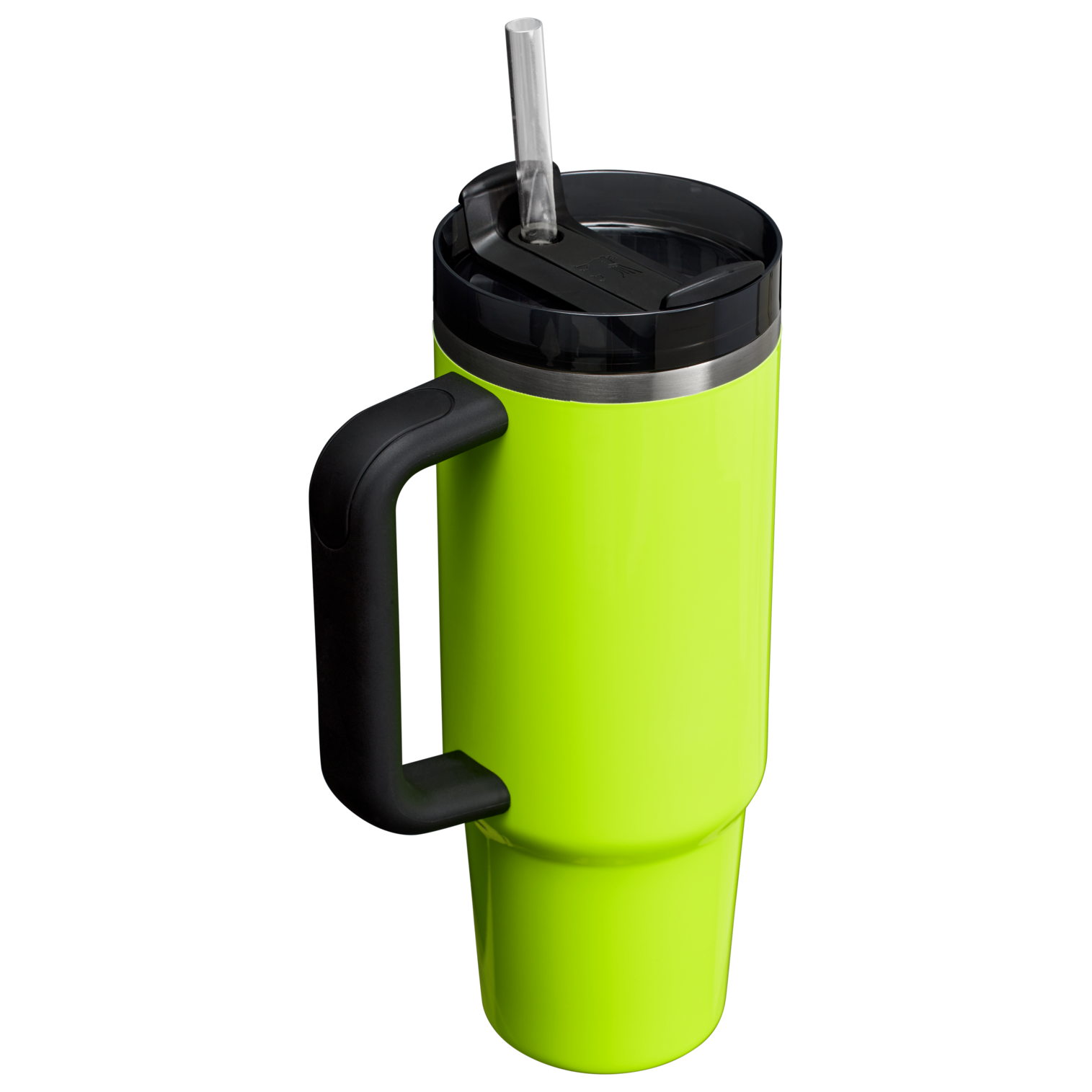 Splash-Resistant FlowState The Quencher H2.0 Flowstate Tumbler D051L - Double-Wall Vacuum Insulated Travel Tumbler with Straw Detail