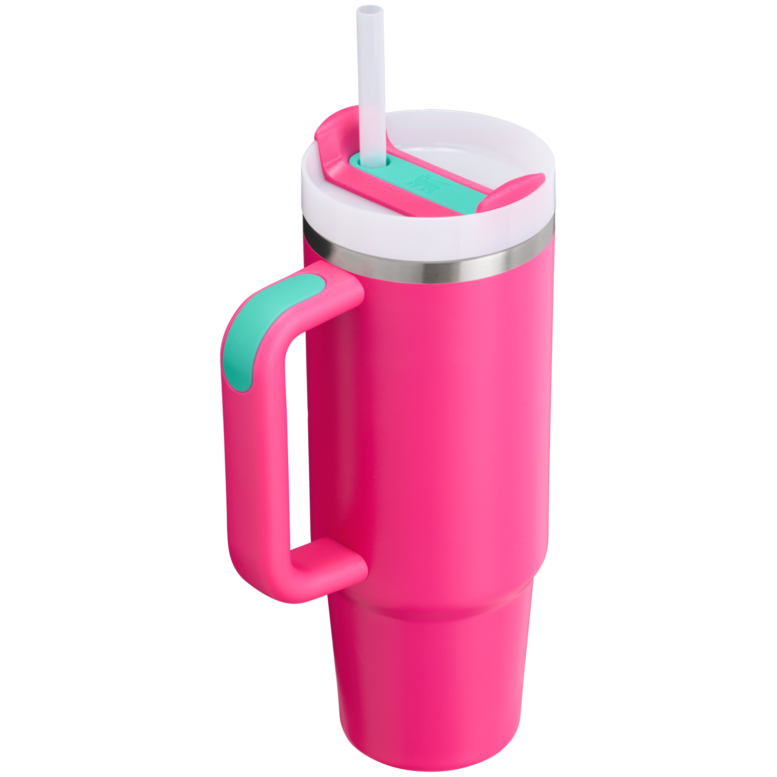 Double-Wall Vacuum The Quencher H2.0 Flowstate Tumbler | Stanley Create D331C - FlowState 3-Position Lid Insulated Travel Mug Detail