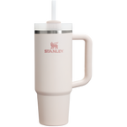 Double-Wall Vacuum The Quencher H2.0 Flowstate Tumbler | Stanley Create D331C - FlowState 3-Position Lid Insulated Travel Mug - Rose Quartz 2.0