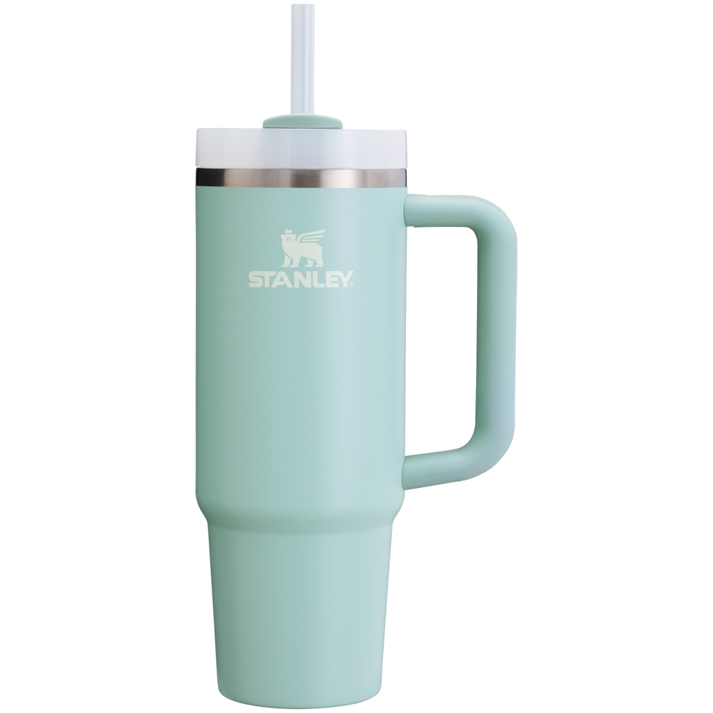 Splash-Resistant FlowState The Quencher H2.0 Flowstate Tumbler D051L - Double-Wall Vacuum Insulated Travel Tumbler with Straw Detail