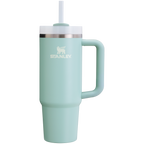 Splash-Resistant FlowState The Quencher H2.0 Flowstate Tumbler D051L - Double-Wall Vacuum Insulated Travel Tumbler with Straw Detail