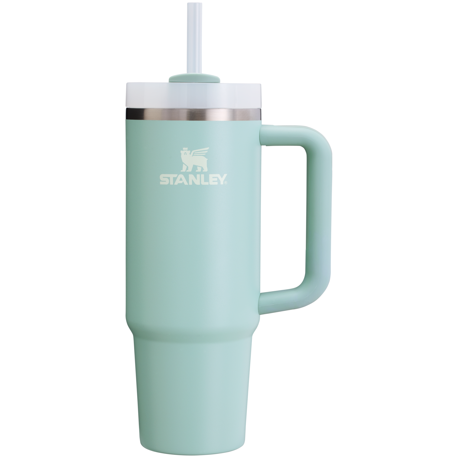 Splash-Resistant FlowState The Quencher H2.0 Flowstate Tumbler D051L - Double-Wall Vacuum Insulated Travel Tumbler with Straw Detail