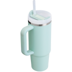 Splash-Resistant FlowState The Quencher H2.0 Flowstate Tumbler D051L - Double-Wall Vacuum Insulated Travel Tumbler with Straw Detail