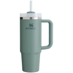 Splash-Resistant FlowState The Quencher H2.0 Flowstate Tumbler D051L - Double-Wall Vacuum Insulated Travel Tumbler with Straw Detail