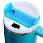 Double-Wall Vacuum The Quencher H2.0 Flowstate Tumbler | Stanley Create D331C - FlowState 3-Position Lid Insulated Travel Mug Detail