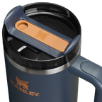 Double-Wall Vacuum The Quencher H2.0 Flowstate Tumbler | Stanley Create D331C - FlowState 3-Position Lid Insulated Travel Mug Detail