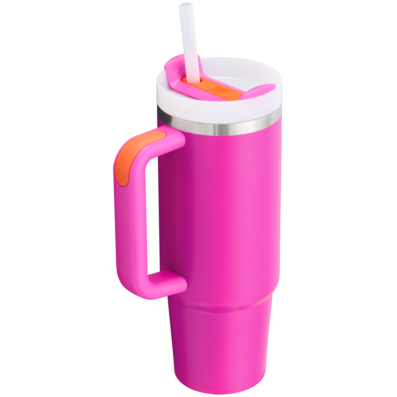 Splash-Resistant FlowState The Quencher H2.0 Flowstate Tumbler D051L - Double-Wall Vacuum Insulated Travel Tumbler with Straw Detail
