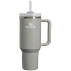 Large Capacity The Quencher H2.0 Flowstate Tumbler D050X - Double-Wall Vacuum Insulated Travel Tumbler with Straw - Ash