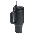 Splash-Resistant FlowState The Quencher H2.0 Flowstate Tumbler D051L - Double-Wall Vacuum Insulated Travel Tumbler with Straw Detail