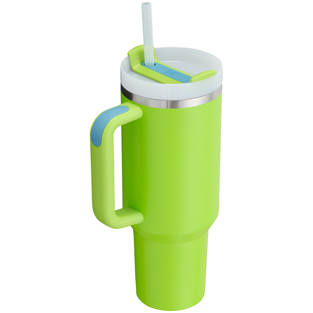 Large Capacity The Quencher H2.0 Flowstate Tumbler D050X - Double-Wall Vacuum Insulated Travel Tumbler with Straw Detail