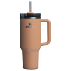 Splash-Resistant FlowState The Quencher H2.0 Flowstate Tumbler D051L - Double-Wall Vacuum Insulated Travel Tumbler with Straw Detail
