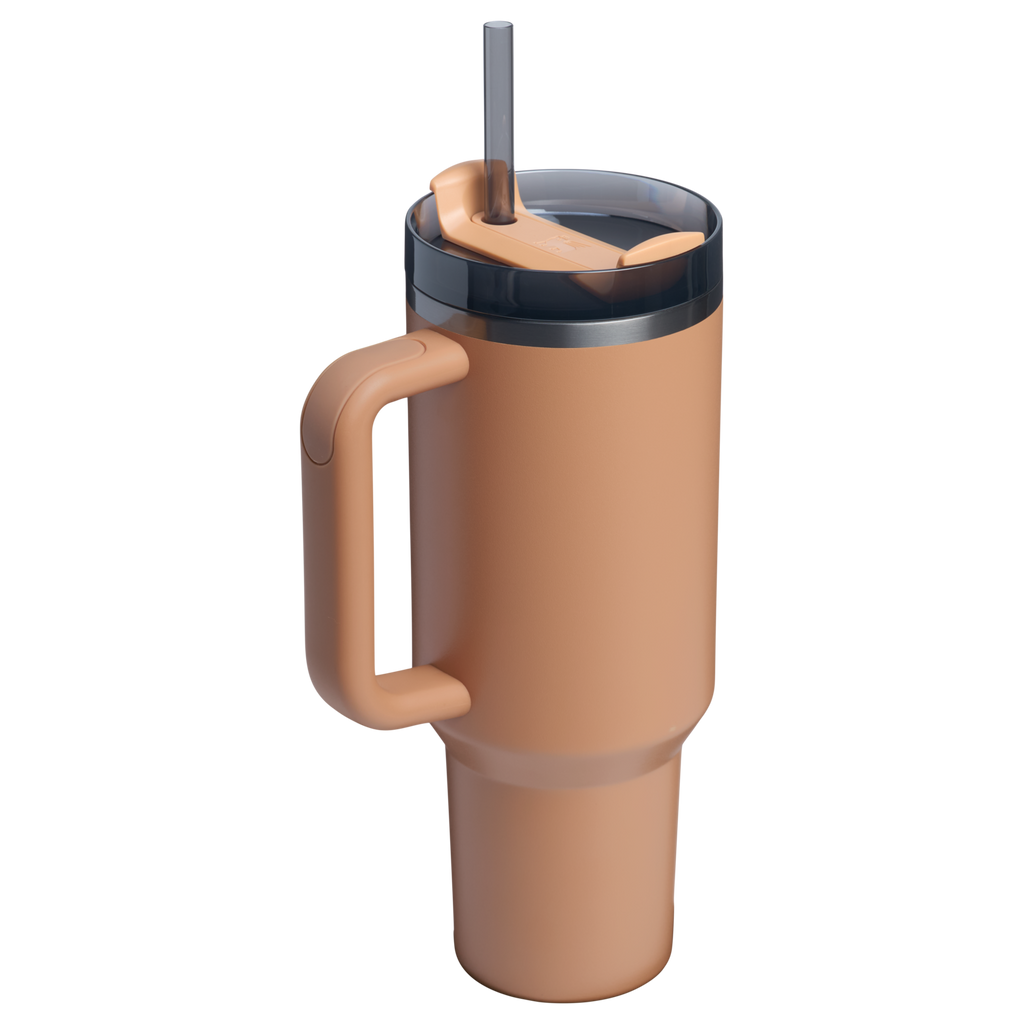 Double-Wall Vacuum The Quencher H2.0 Flowstate Tumbler  | Stanley Create D332L - Premium Stainless Steel Straw Cup for All-Day Hydration Detail