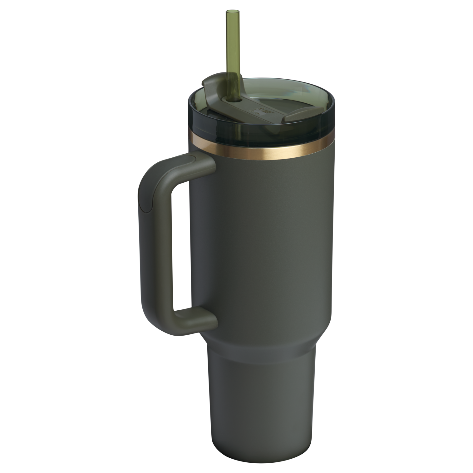 Large Capacity The Quencher H2.0 Flowstate Tumbler D050X - Double-Wall Vacuum Insulated Travel Tumbler with Straw Detail