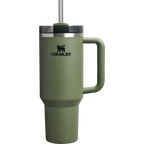 Large Capacity The Quencher H2.0 Flowstate Tumbler D050X - Double-Wall Vacuum Insulated Travel Tumbler with Straw - Dried Pine