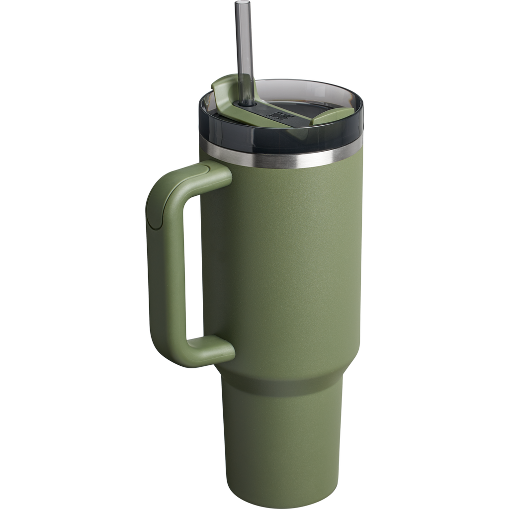Double-Wall Vacuum The Quencher H2.0 Flowstate Tumbler  | Stanley Create D332L - Premium Stainless Steel Straw Cup for All-Day Hydration Detail