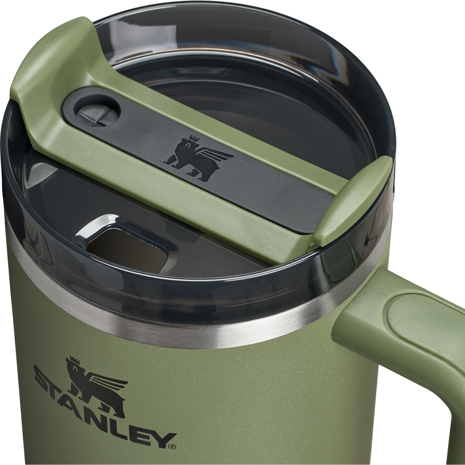 Double-Wall Vacuum The Quencher H2.0 Flowstate Tumbler  | Stanley Create D332L - Premium Stainless Steel Straw Cup for All-Day Hydration Detail
