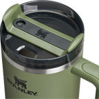 Large Capacity The Quencher H2.0 Flowstate Tumbler D050X - Double-Wall Vacuum Insulated Travel Tumbler with Straw Detail