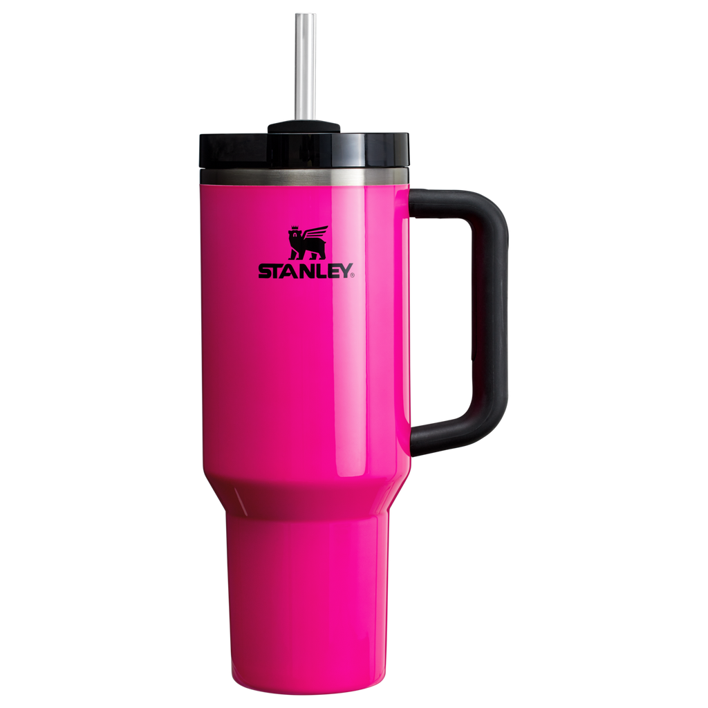 Large Capacity The Quencher H2.0 Flowstate Tumbler D050X - Double-Wall Vacuum Insulated Travel Tumbler with Straw Detail