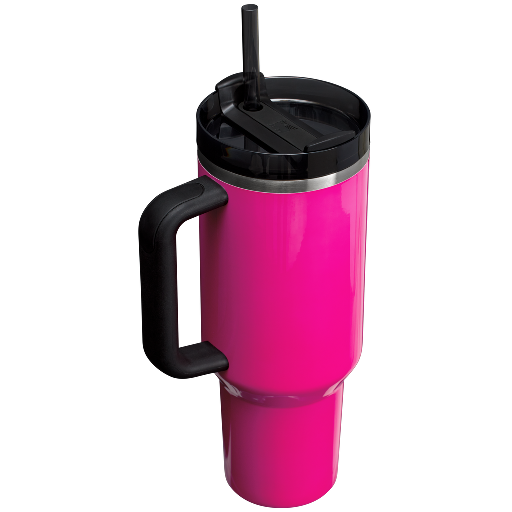 Double-Wall Vacuum The Quencher H2.0 Flowstate Tumbler  | Stanley Create D332L - Premium Stainless Steel Straw Cup for All-Day Hydration Detail