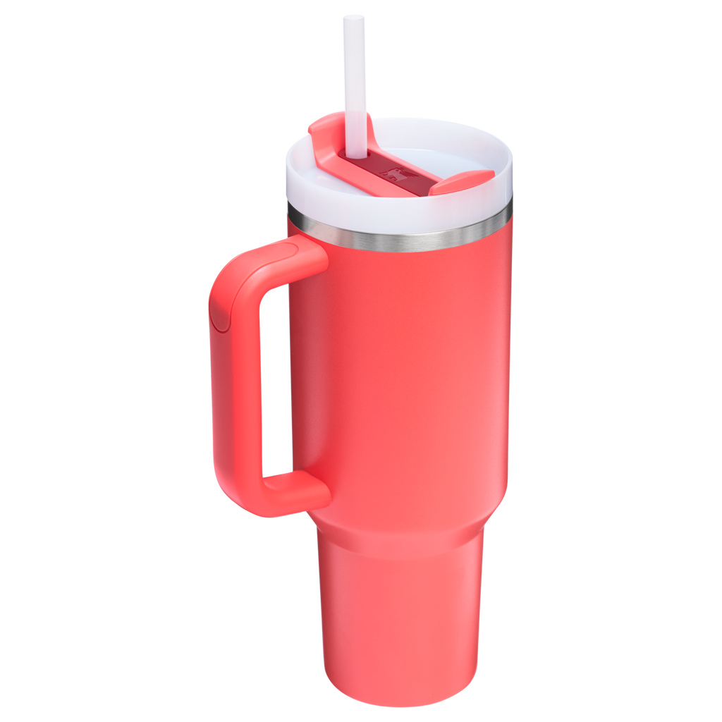Large Capacity The Quencher H2.0 Flowstate Tumbler D050X - Double-Wall Vacuum Insulated Travel Tumbler with Straw Detail