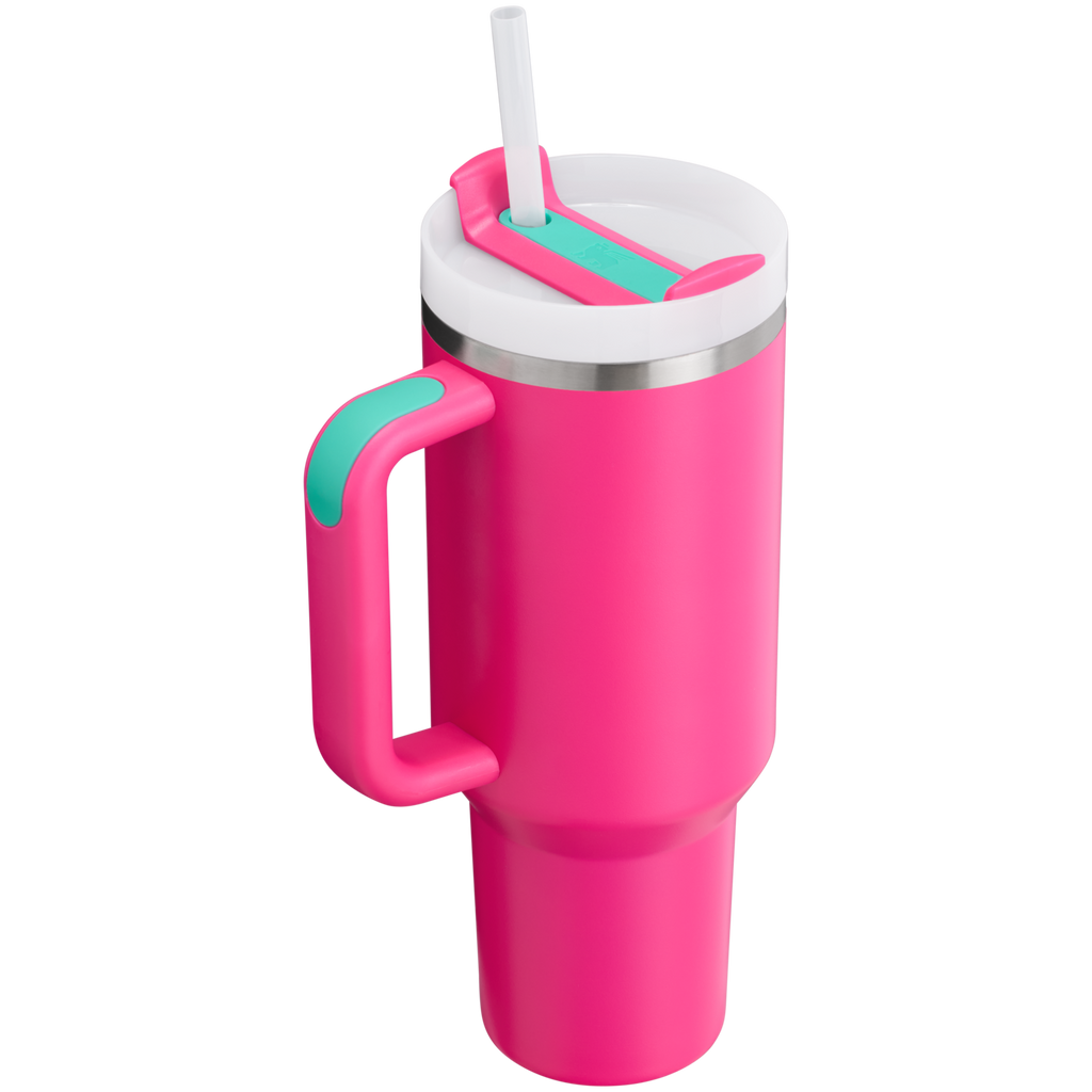 Large Capacity The Quencher H2.0 Flowstate Tumbler D050X - Double-Wall Vacuum Insulated Travel Tumbler with Straw Detail