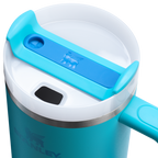 Large Capacity The Quencher H2.0 Flowstate Tumbler D050X - Double-Wall Vacuum Insulated Travel Tumbler with Straw Detail