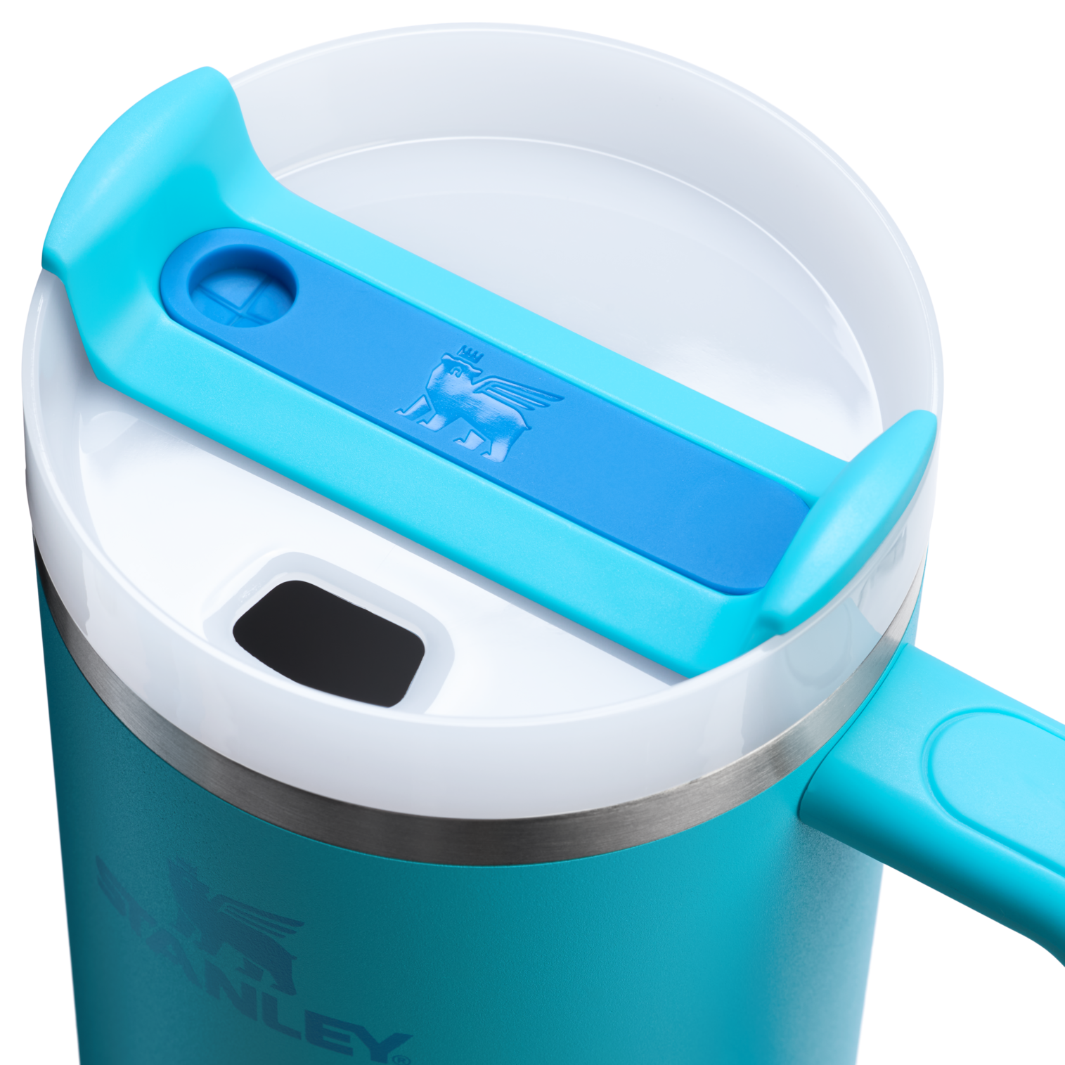 Large Capacity The Quencher H2.0 Flowstate Tumbler D050X - Double-Wall Vacuum Insulated Travel Tumbler with Straw Detail