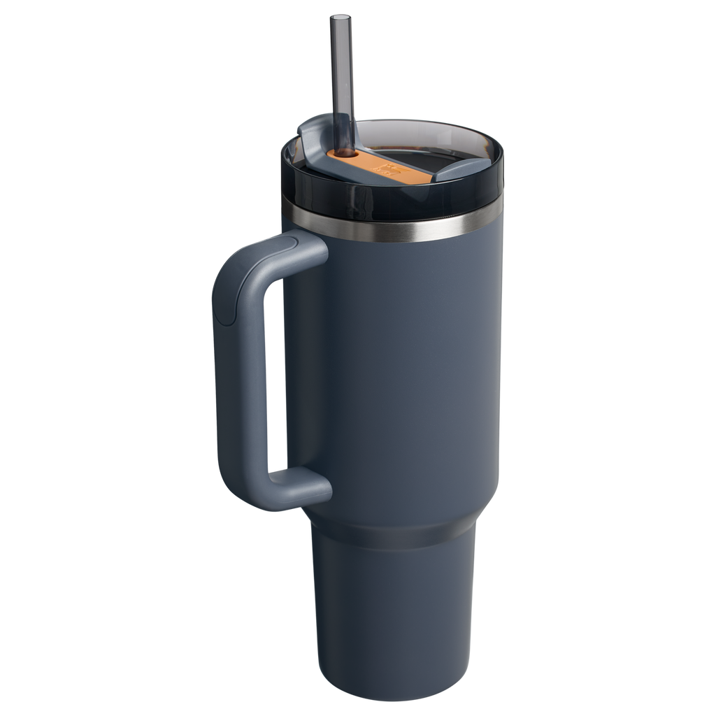 Large Capacity The Quencher H2.0 Flowstate Tumbler D050X - Double-Wall Vacuum Insulated Travel Tumbler with Straw Detail