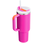 Large Capacity The Quencher H2.0 Flowstate Tumbler D050X - Double-Wall Vacuum Insulated Travel Tumbler with Straw Detail