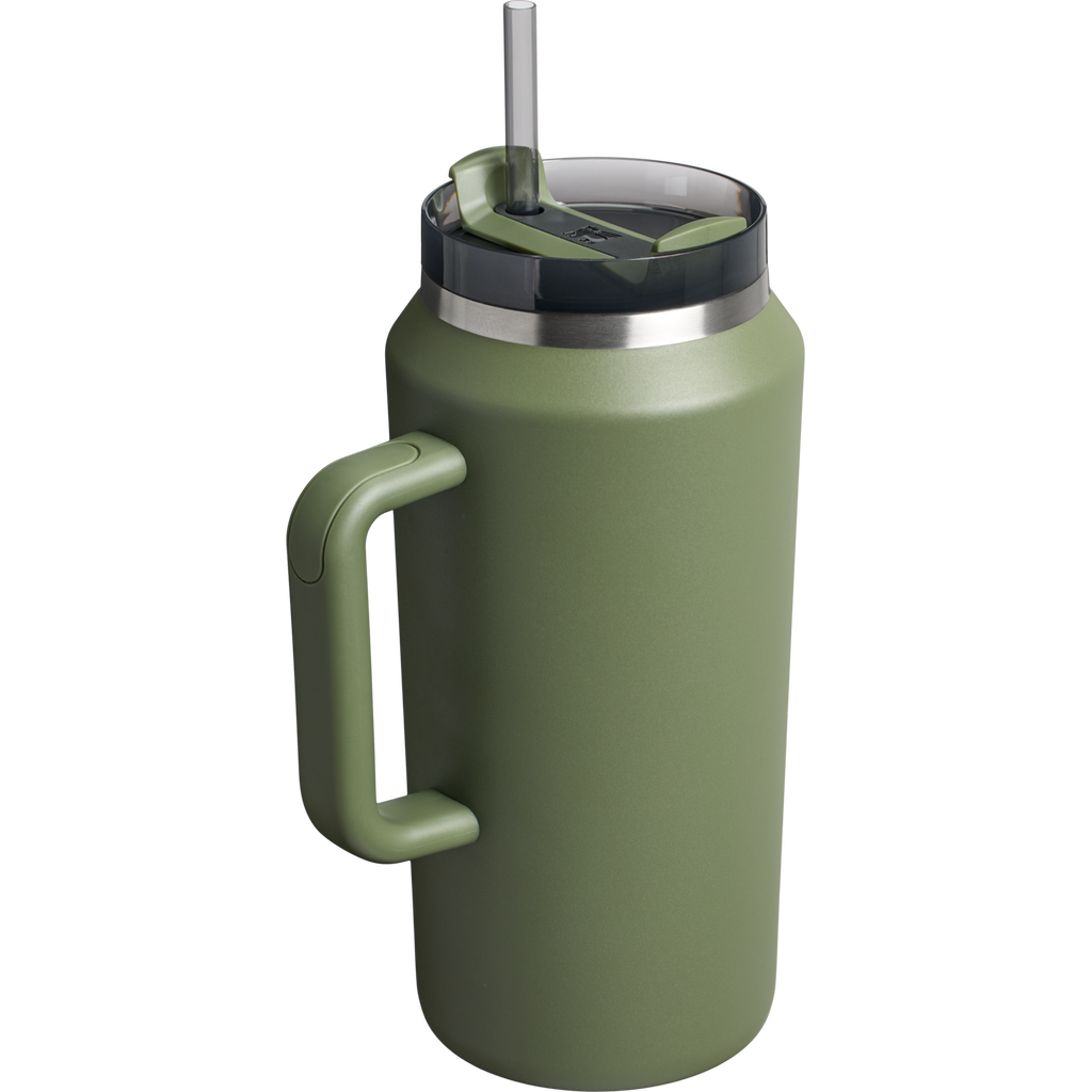 Car-Cup Friendly The Quencher H2.0 Flowstate Tumbler D033Q - Double-Wall Vacuum Insulated Travel Tumbler with Straw Detail
