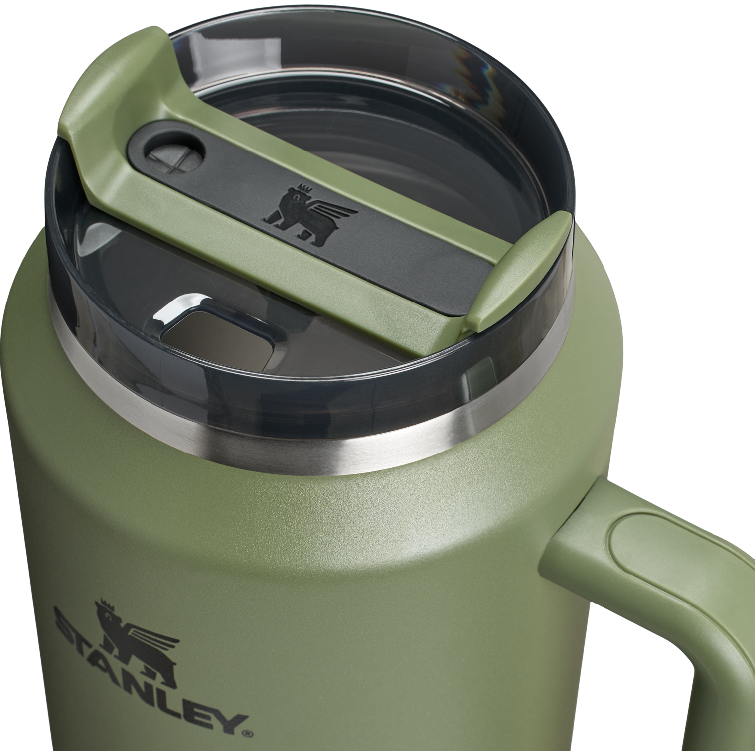 Car-Cup Friendly The Quencher H2.0 Flowstate Tumbler D033Q - Double-Wall Vacuum Insulated Travel Tumbler with Straw Detail