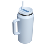 Car-Cup Friendly The Quencher H2.0 Flowstate Tumbler D033Q - Double-Wall Vacuum Insulated Travel Tumbler with Straw Detail