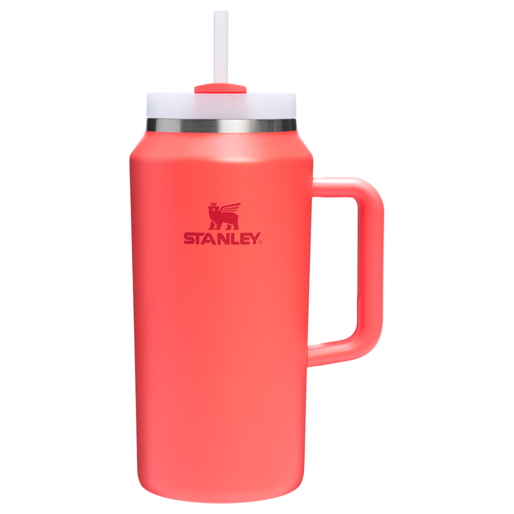 Car-Cup Friendly The Quencher H2.0 Flowstate Tumbler D033Q - Double-Wall Vacuum Insulated Travel Tumbler with Straw Detail