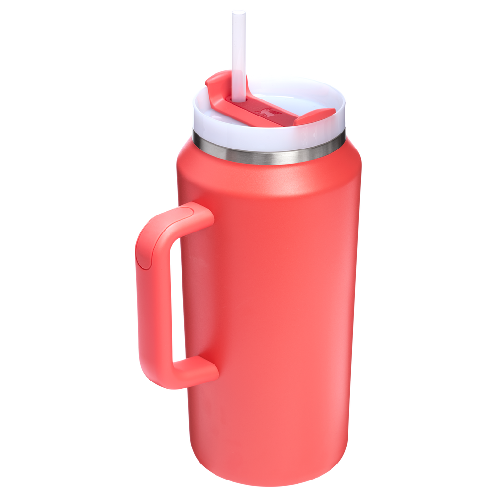 Car-Cup Friendly The Quencher H2.0 Flowstate Tumbler D033Q - Double-Wall Vacuum Insulated Travel Tumbler with Straw Detail