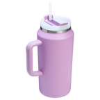 Car-Cup Friendly The Quencher H2.0 Flowstate Tumbler D033Q - Double-Wall Vacuum Insulated Travel Tumbler with Straw Detail
