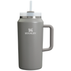 Car-Cup Friendly The Quencher H2.0 Flowstate Tumbler D033Q - Double-Wall Vacuum Insulated Travel Tumbler with Straw - Stone
