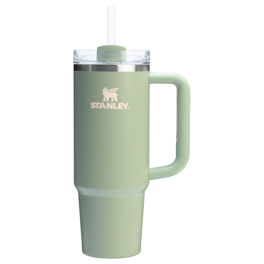 Double-Wall Vacuum The Quencher H2.0 Flowstate Tumbler | Stanley Create D331C - FlowState 3-Position Lid Insulated Travel Mug Detail
