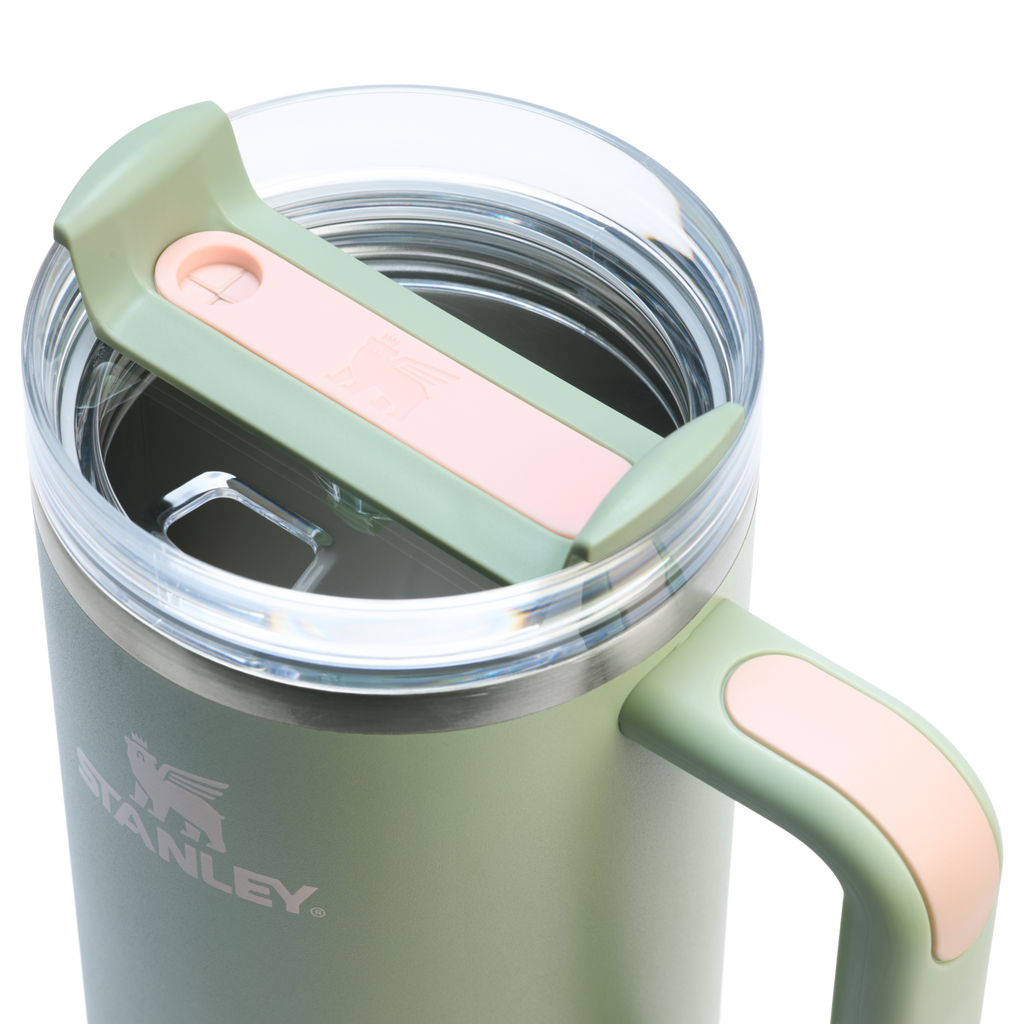 Double-Wall Vacuum The Quencher H2.0 Flowstate Tumbler  | Stanley Create D332L - Premium Stainless Steel Straw Cup for All-Day Hydration Detail