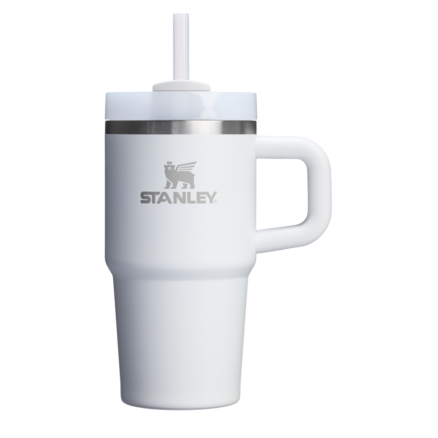 Splash-Resistant FlowState The Quencher H2.O Flowstate Tumbler with Handle | Stanley Create D309N - Premium Stainless Steel Straw Cup for All-Day Hydration Detail
