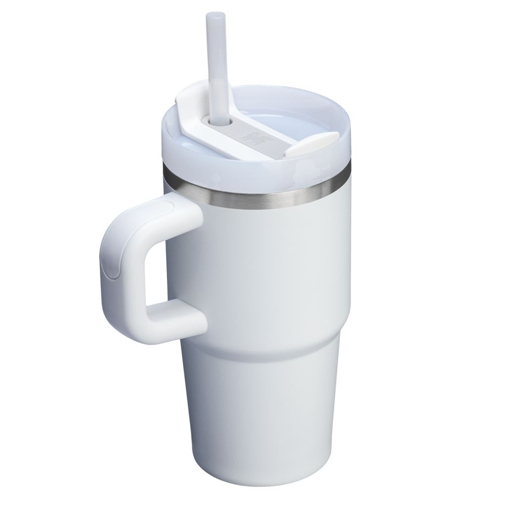 Splash-Resistant FlowState The Quencher H2.O Flowstate Tumbler with Handle | Stanley Create D309N - Premium Stainless Steel Straw Cup for All-Day Hydration Detail