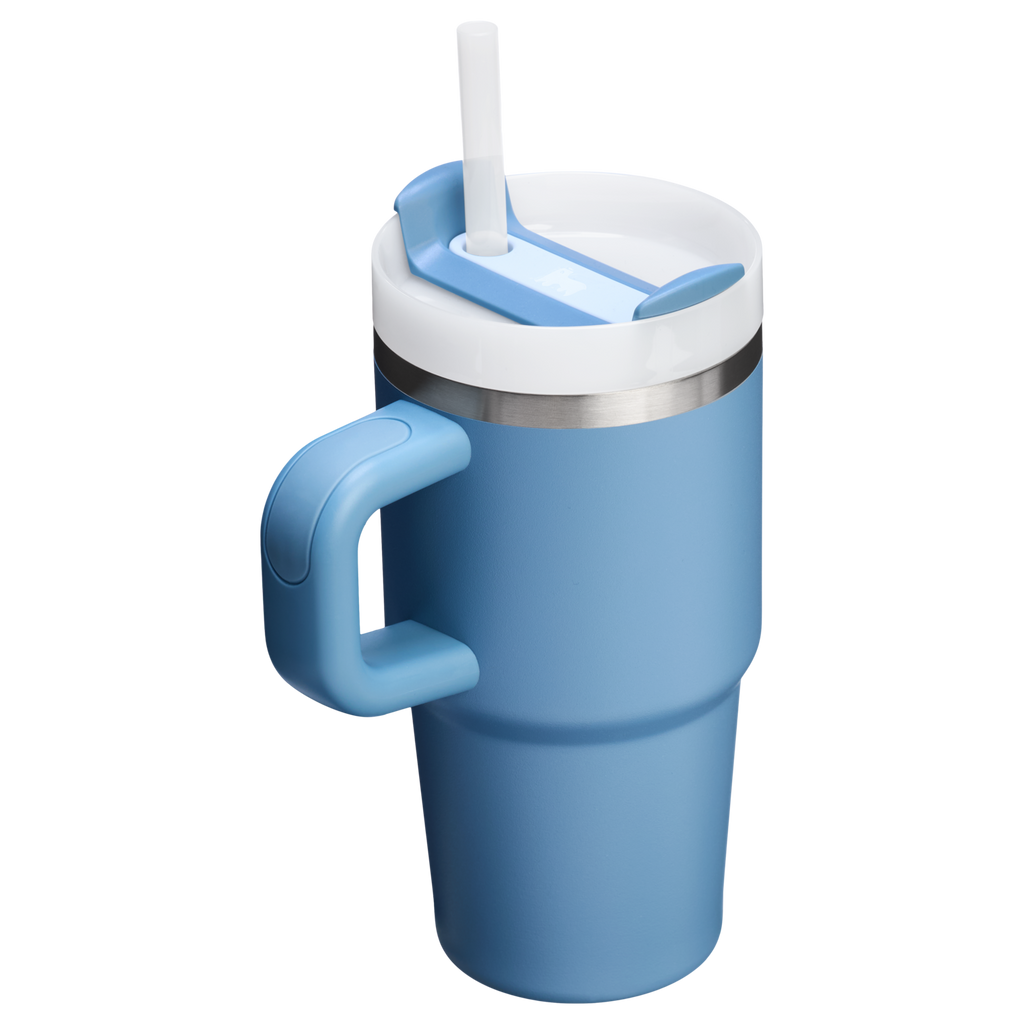 Splash-Resistant FlowState The Quencher H2.O Flowstate Tumbler with Handle | Stanley Create D309N - Premium Stainless Steel Straw Cup for All-Day Hydration Detail
