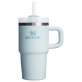 Splash-Resistant FlowState The Quencher H2.O Flowstate Tumbler with Handle | Stanley Create D309N - Premium Stainless Steel Straw Cup for All-Day Hydration - Meadow