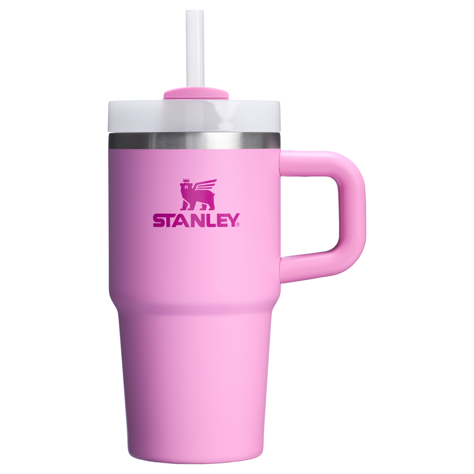 Splash-Resistant FlowState The Quencher H2.O Flowstate Tumbler with Handle | Stanley Create D309N - Premium Stainless Steel Straw Cup for All-Day Hydration Detail